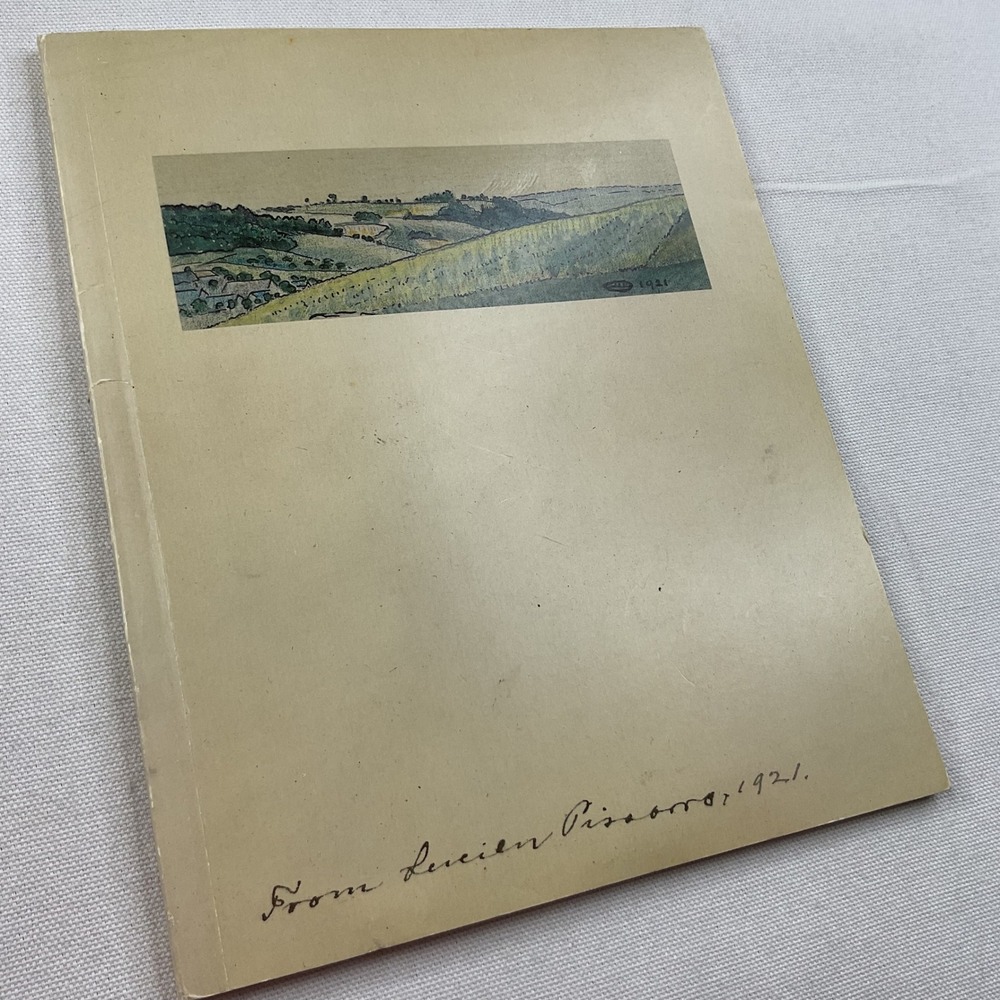 Lucien Pissarro His Watercolours 1990 Spink Exhibition Art Catalogue London